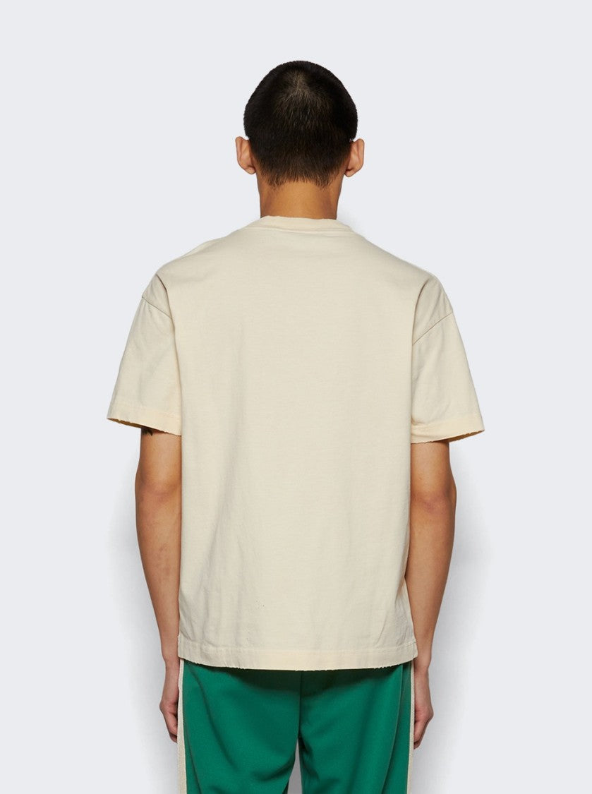 Palm Angels Crossroads Bears Tee Ivory