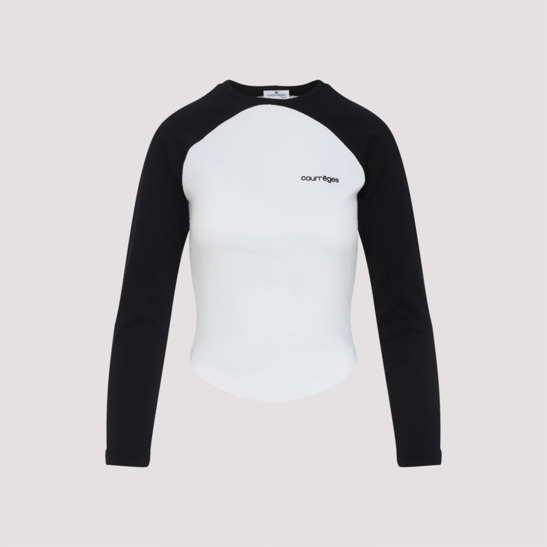 Courrèges Classic White Casual T-Shirt