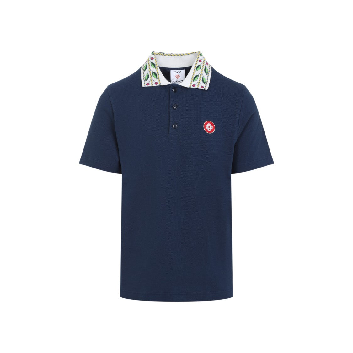 Casablanca Blue Organic Cotton Casablanca T-Shirt
