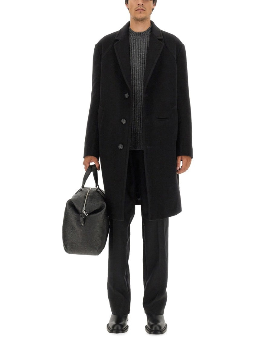 Alexander Mcqueen Single-Breasted Coat