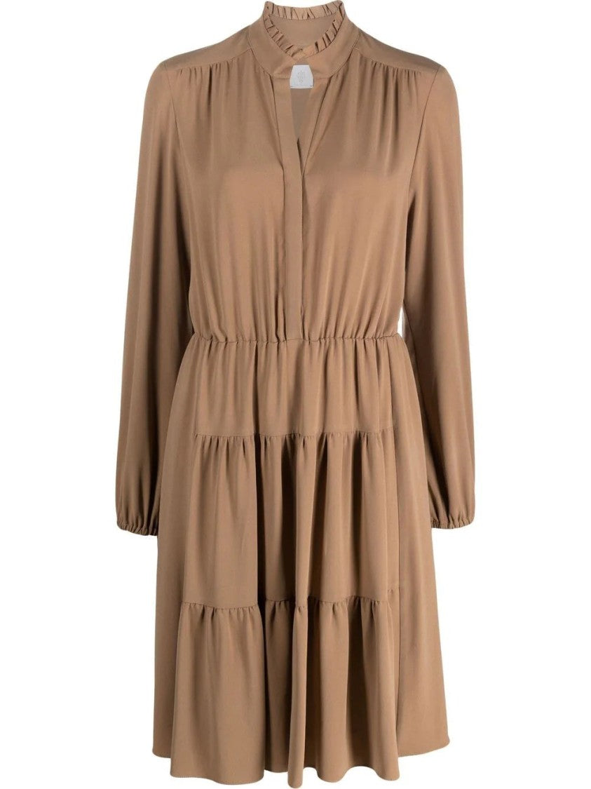 Eleventy Double Flouce Dress