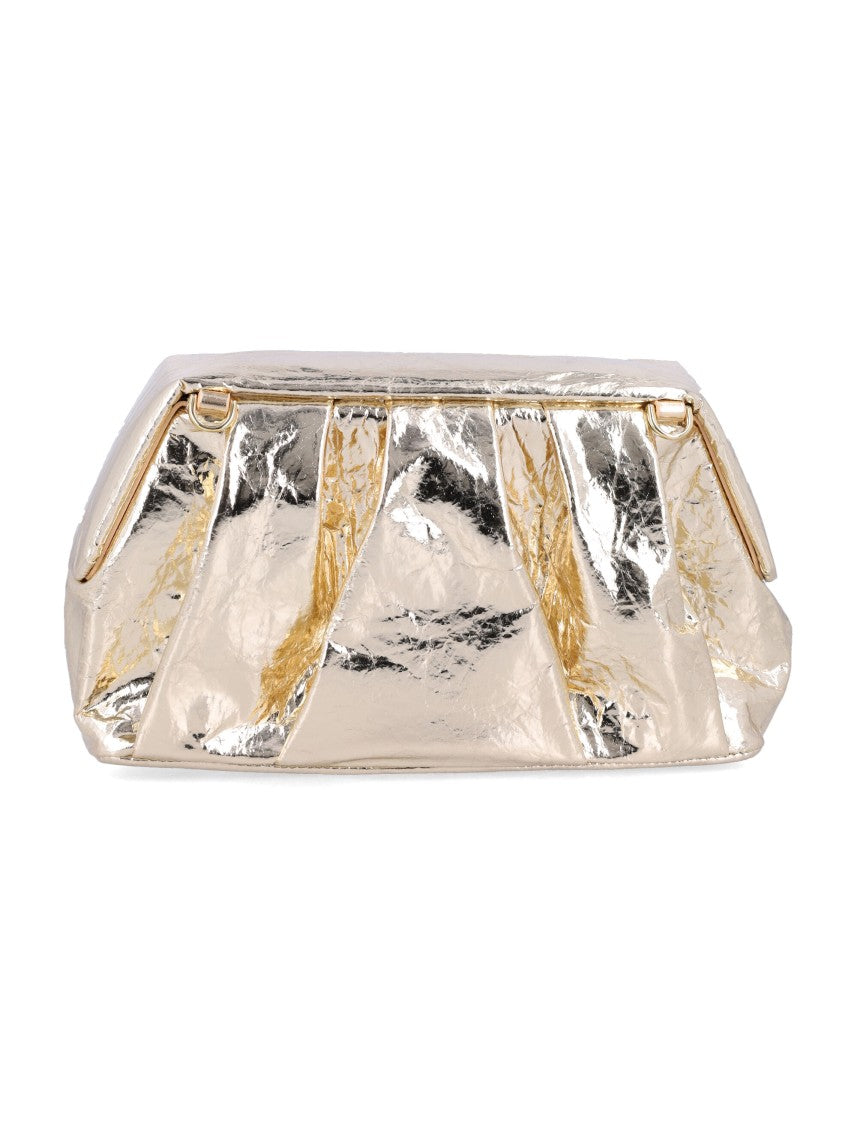 Themoirè Afrodite Clutch Gold