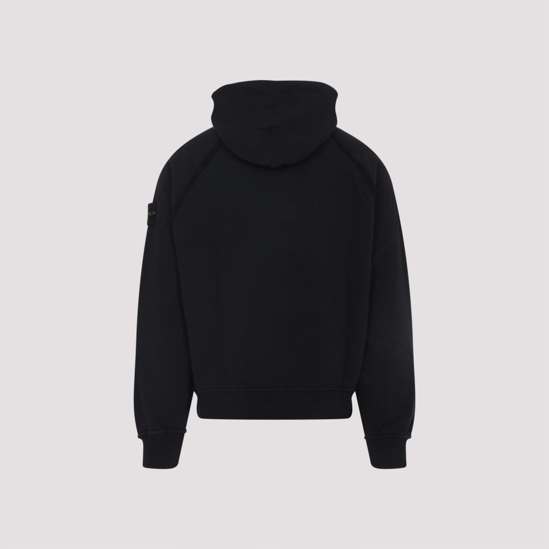 Stone Island Brushed Cotton Fleece Oversized Sweatshirt