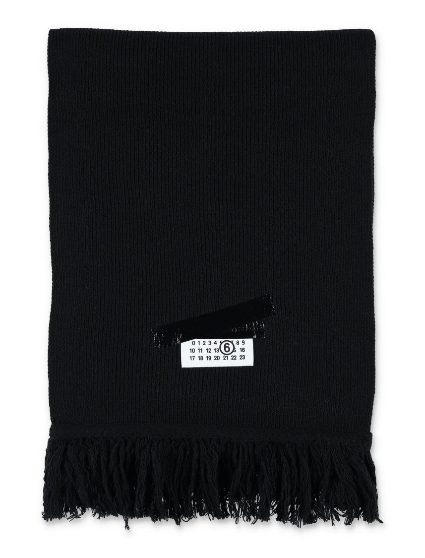 Mm6 By Maison Margiela Tape Logo Scarf