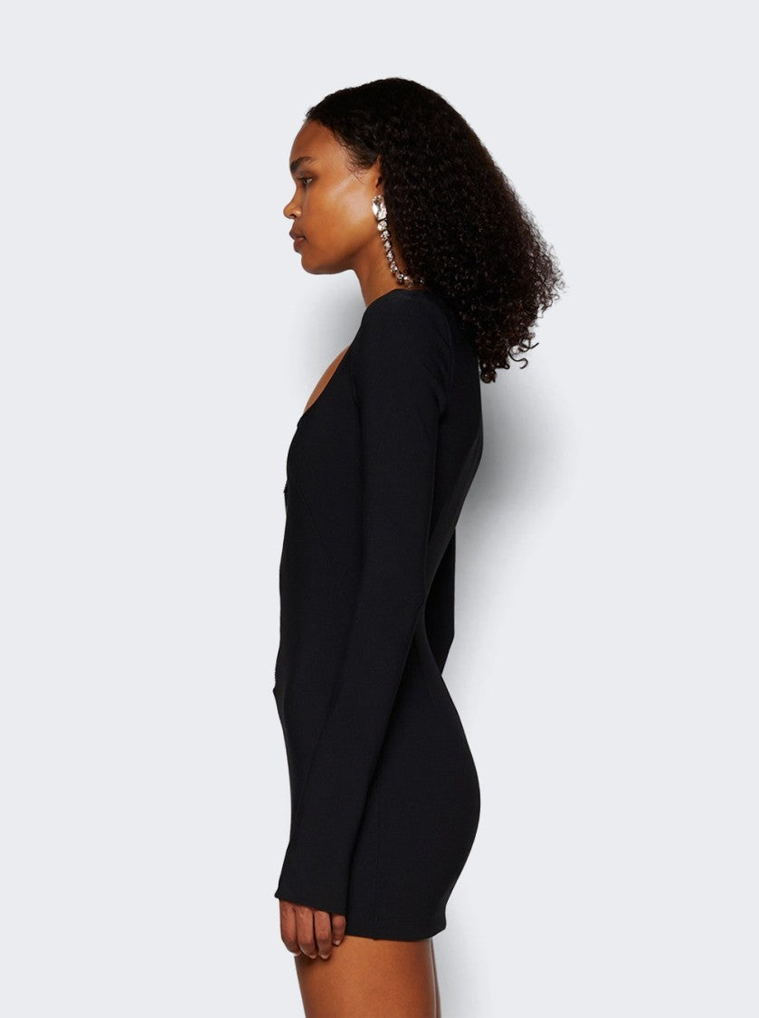 The Attico Mini Dress Black