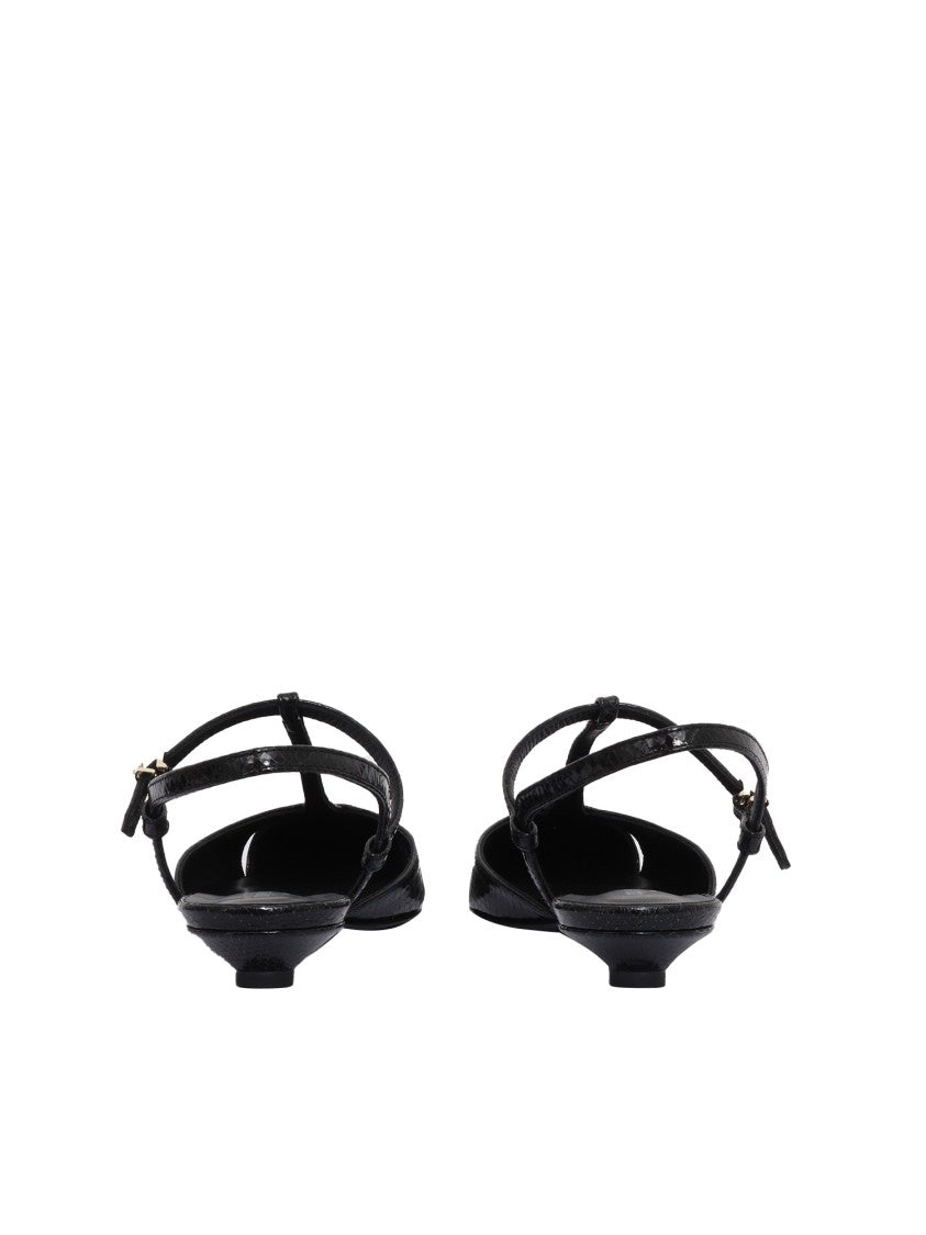 Sergio Levantesi Pointed Toe Slingback Shoes