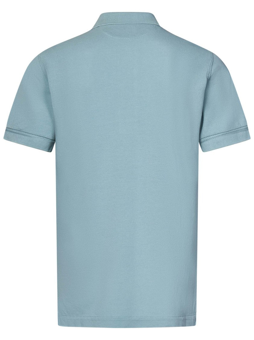 Tom Ford Tailored Fit Polo Shirt In Clear Blue