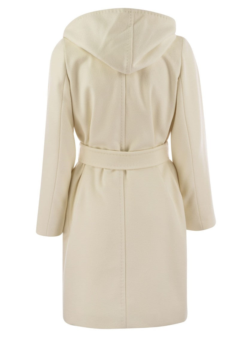 Max Mara Newmang - Wool Coat With Hood
