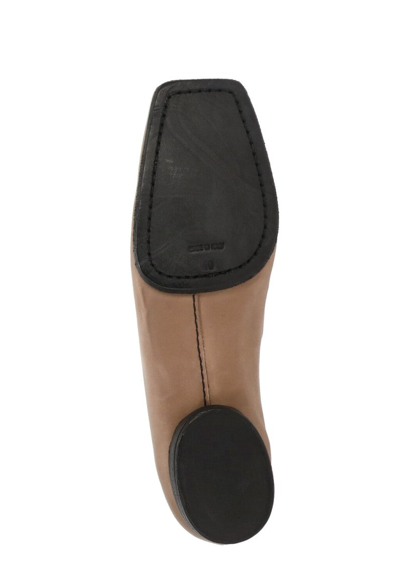 Uma Wang Leather Ballet Shoes