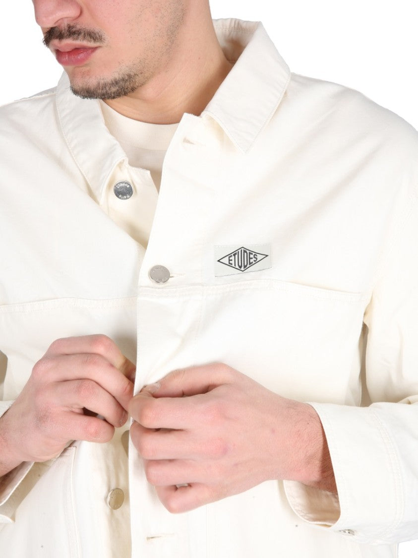 Études Cotton Shirt Jacket