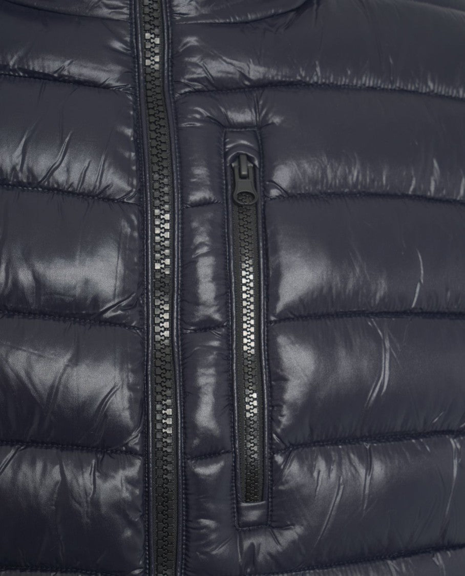 Save The Duck Modern Quilted Jacket With Plumtech Insulation And Stand Collar