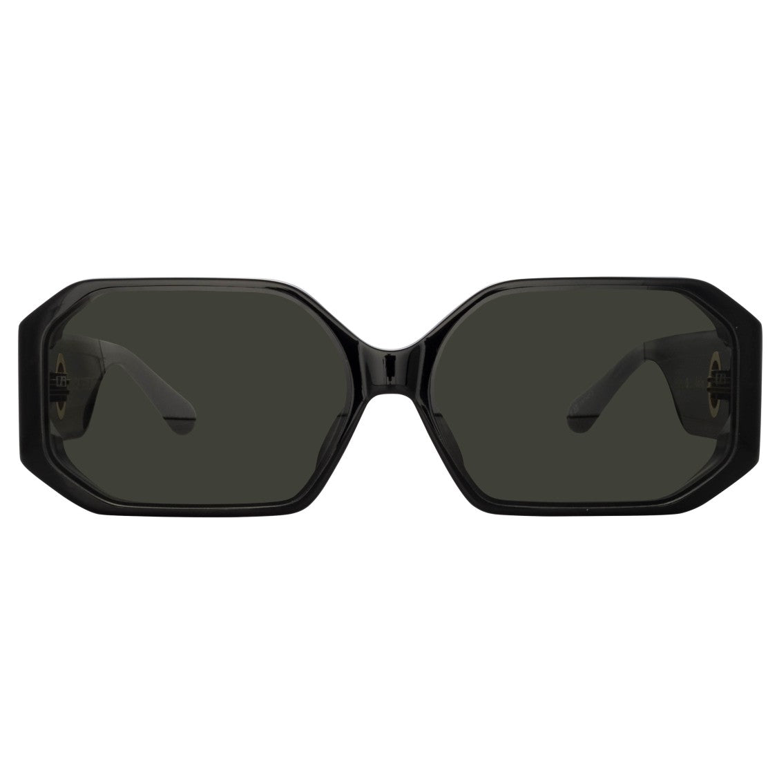 Linda Farrow Bailey Angular Sunglasses In B