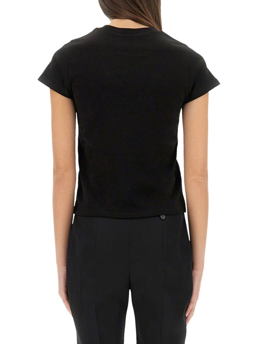 Alexander Mcqueen T-Shirt With "Skull" Embroidery