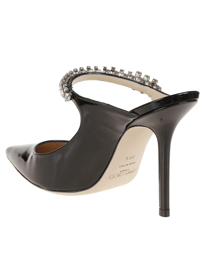 Jimmy Choo Bing Patent Leather Mules