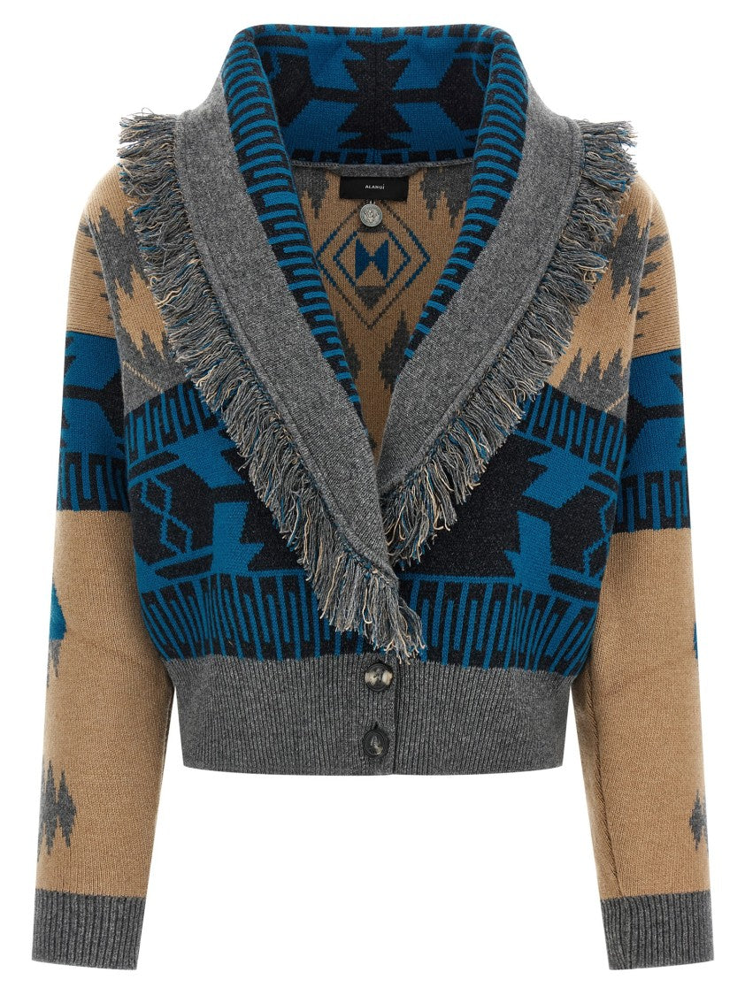 Alanui 'Icon' Bomber Cardigan