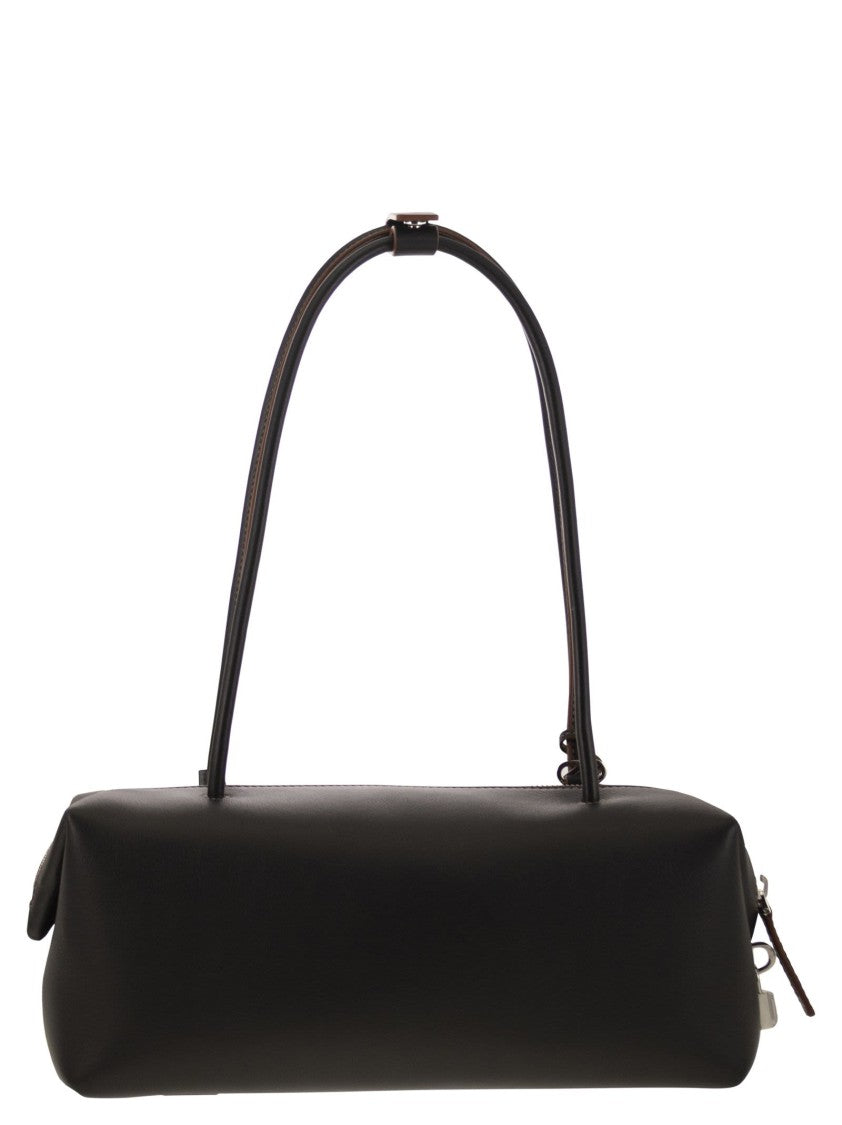 Max Mara Holdallstring - Natural Leather Satchel