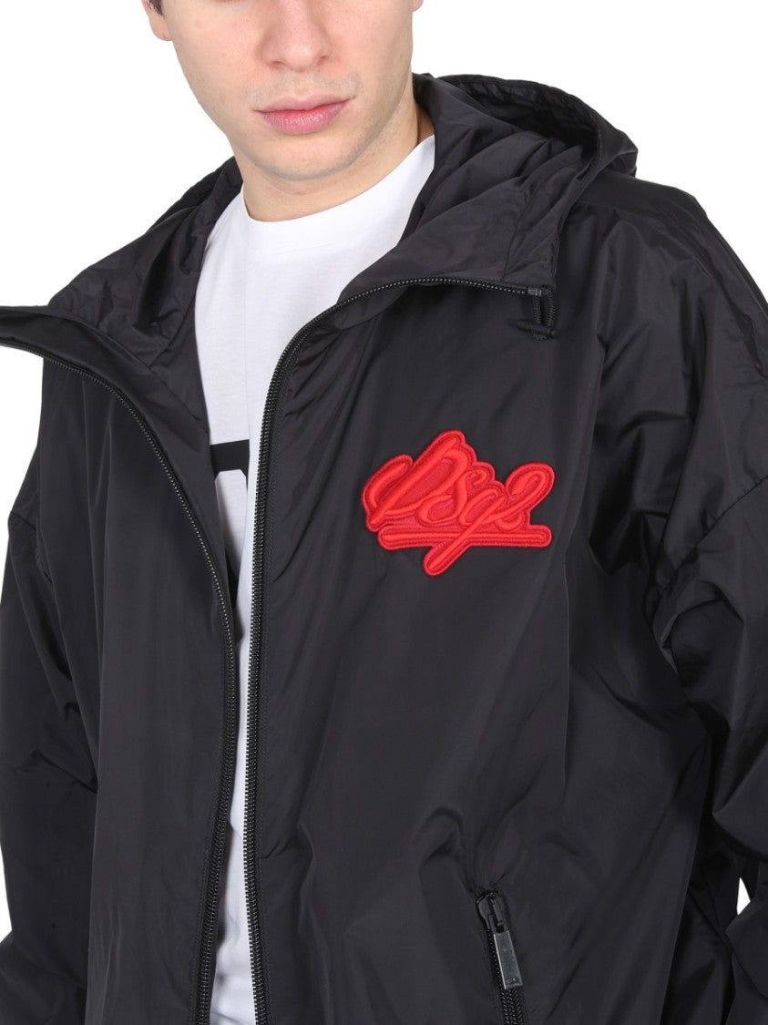 Dsquared2 Relaxed Fit Hooded Jacket