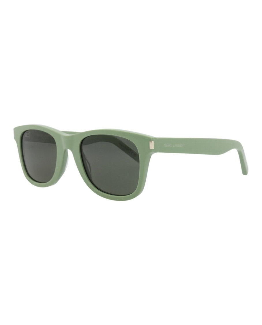 Saint Laurent Square-Frame Recycled Acetate Sunglasses