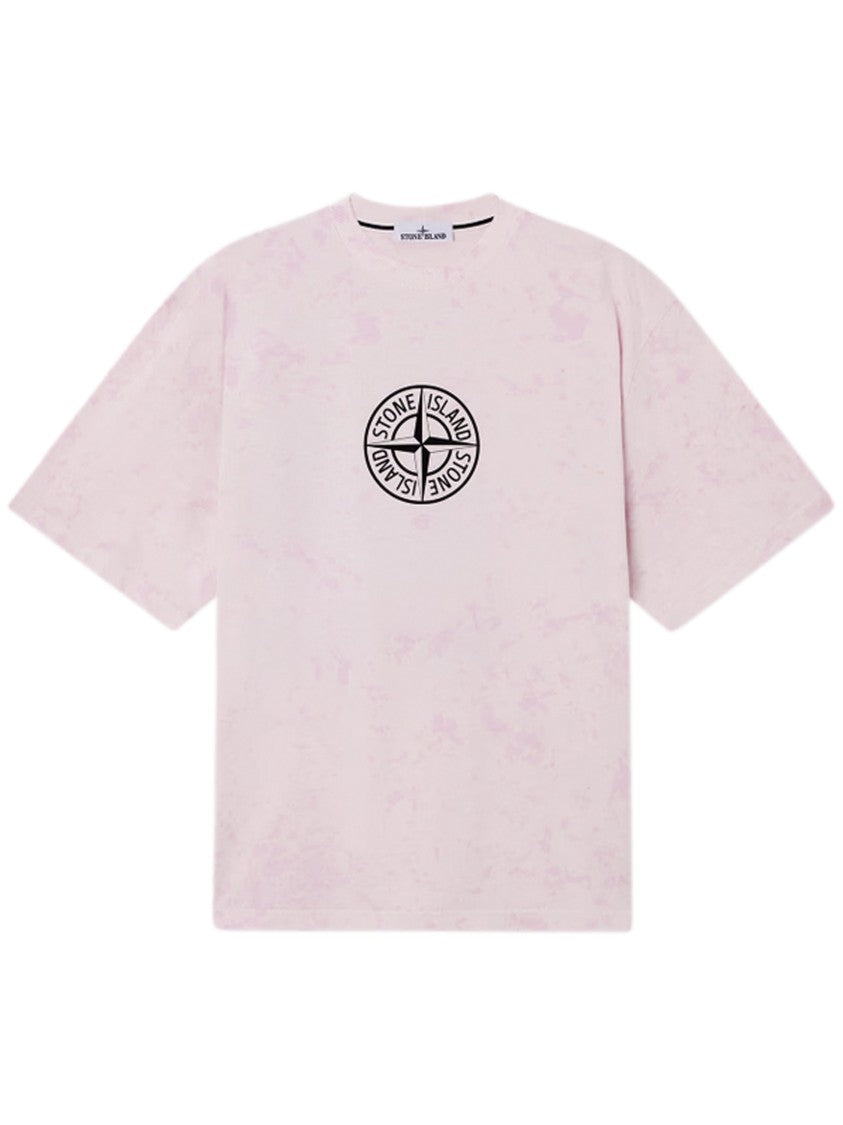 Stone Island Relaxed-Fit T-Shirt With Tie-Dye Pattern