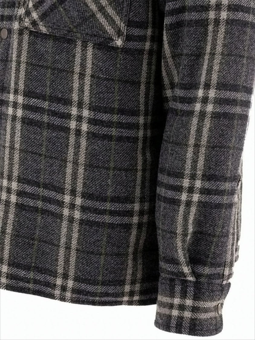 Burberry Classic Plaid Wool Jacket