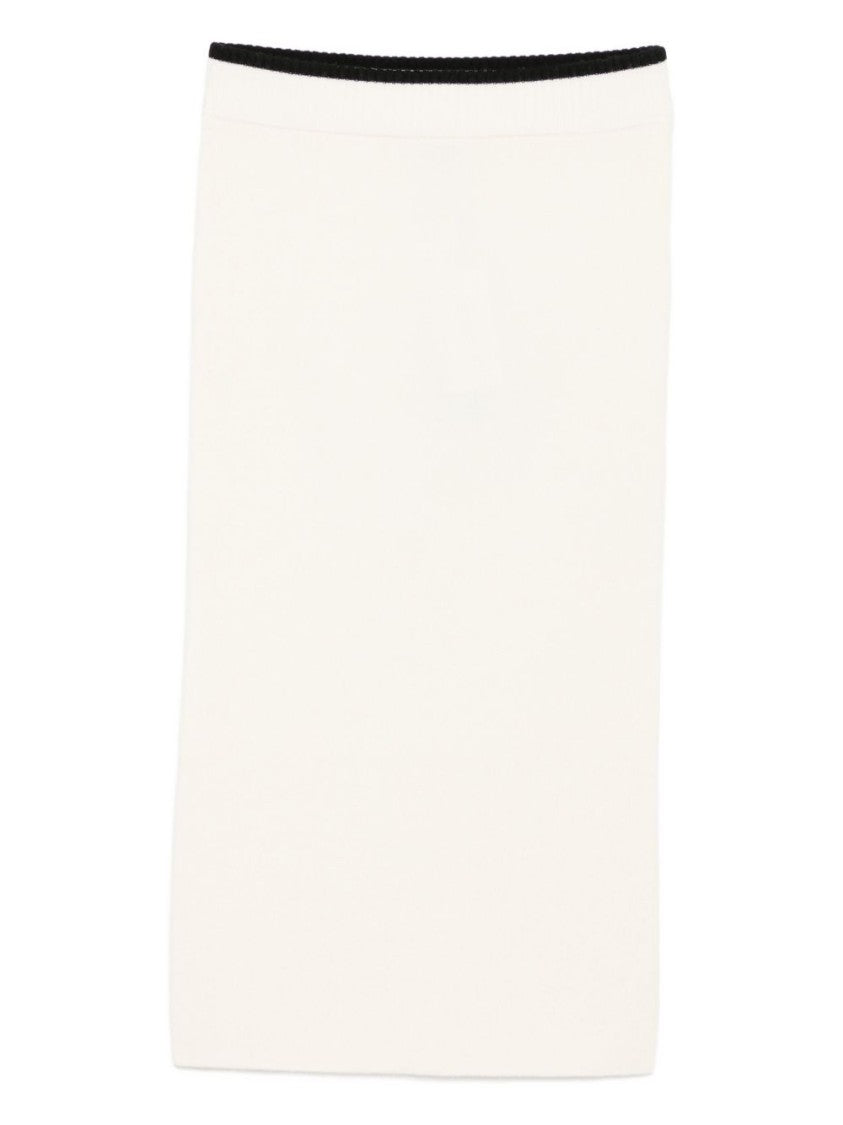 Pinko Midi Skirt With Contrasting Waistband