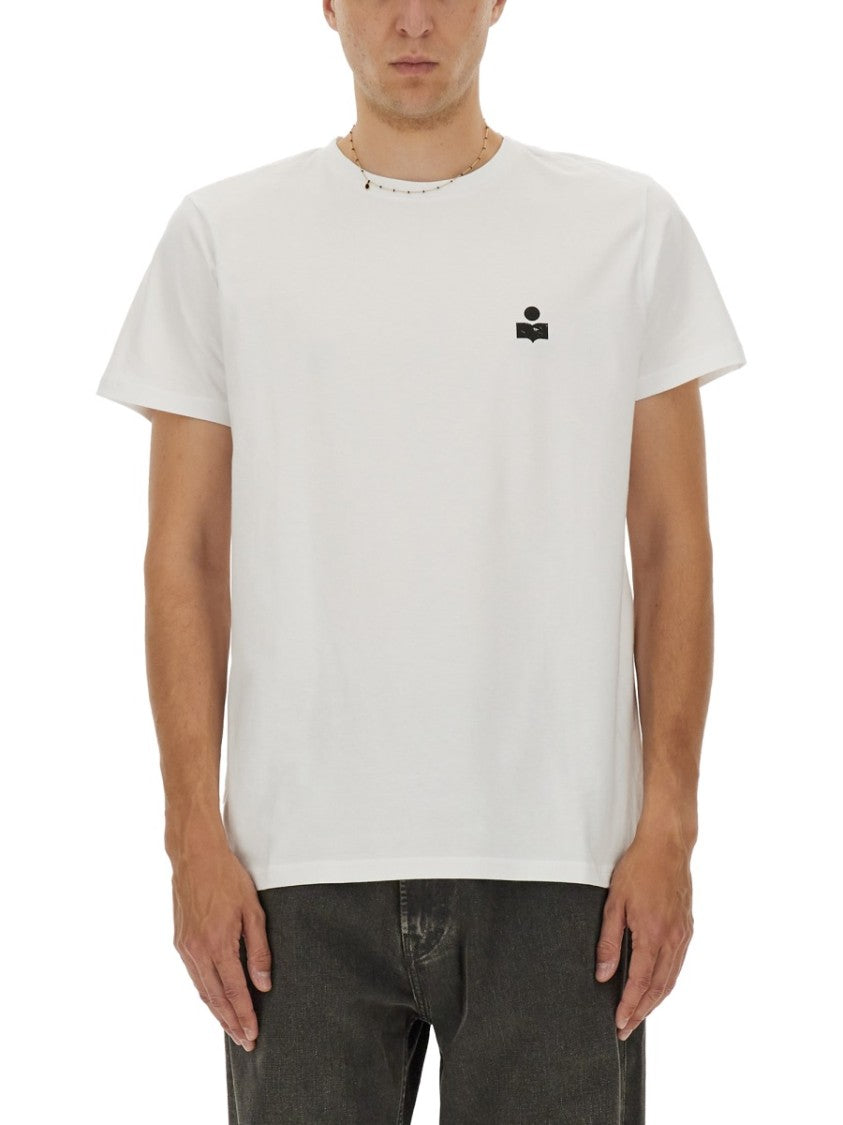 Isabel Marant Classic Crew Neck T-Shirt With Minimalist Design