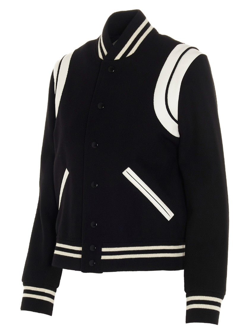 Saint Laurent ' Teddy' Bomber Jacket