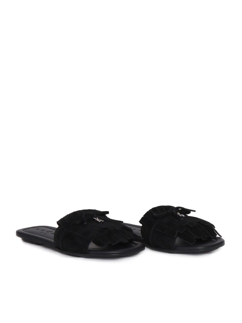 Hogan H685 Fringe Sandal