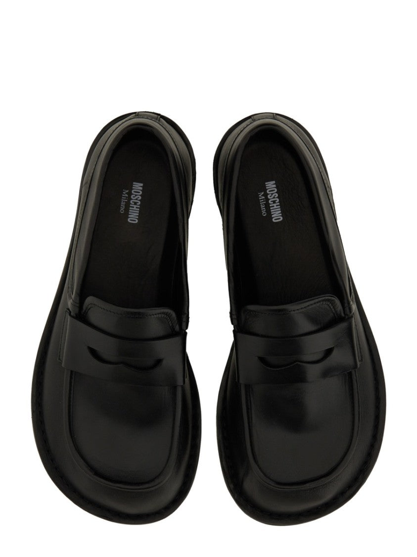 Moschino "Desert" Moccasins