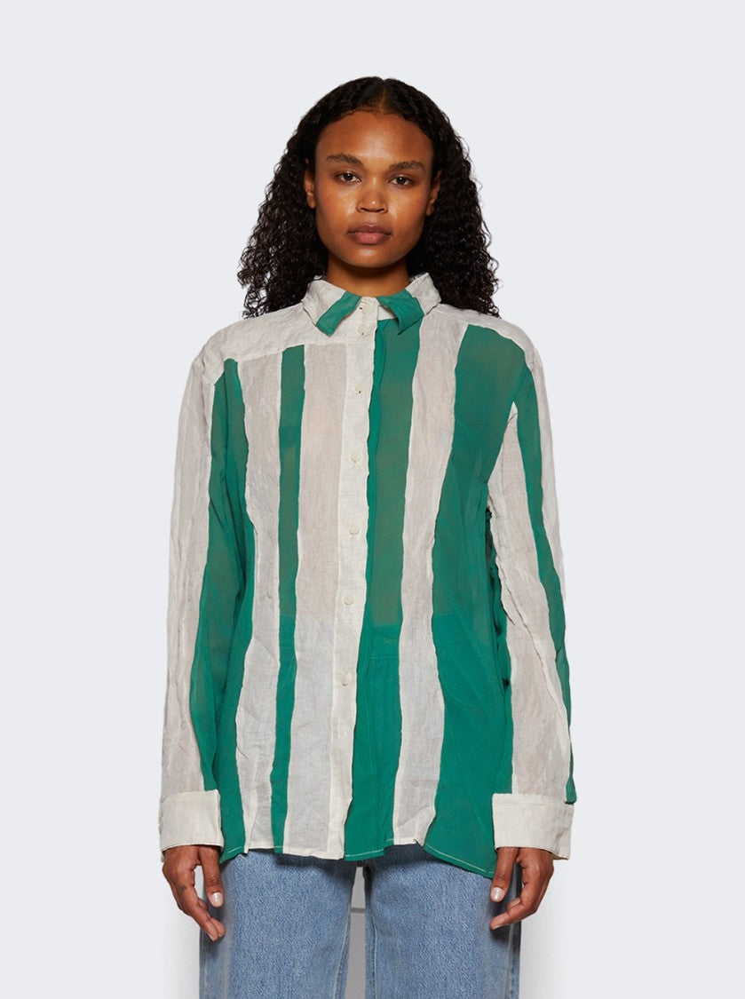 Christopher Esber Spliced Shirt Cactus Cloud