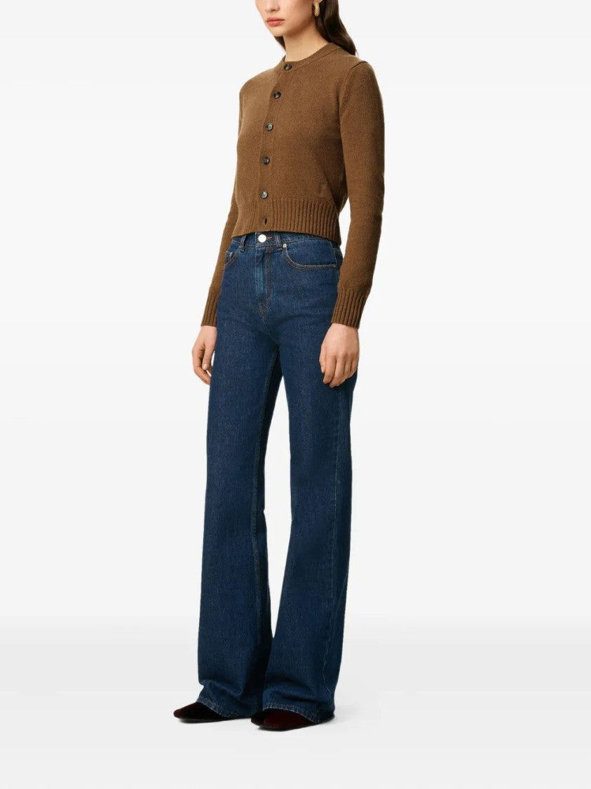 Ami Cotton Flare Fit Jeans