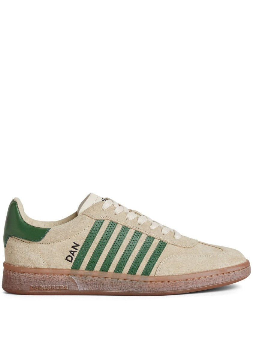 Dsquared2 Classic Low-Top Suede Sneakers