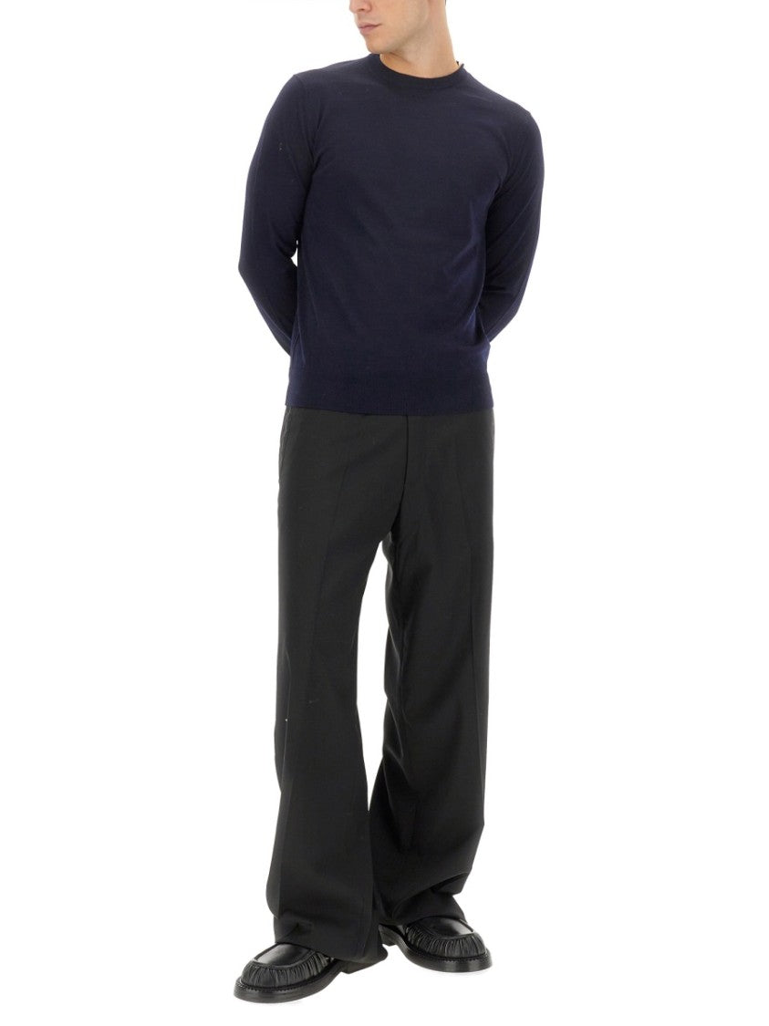 Ballantyne Black Wool Pullover