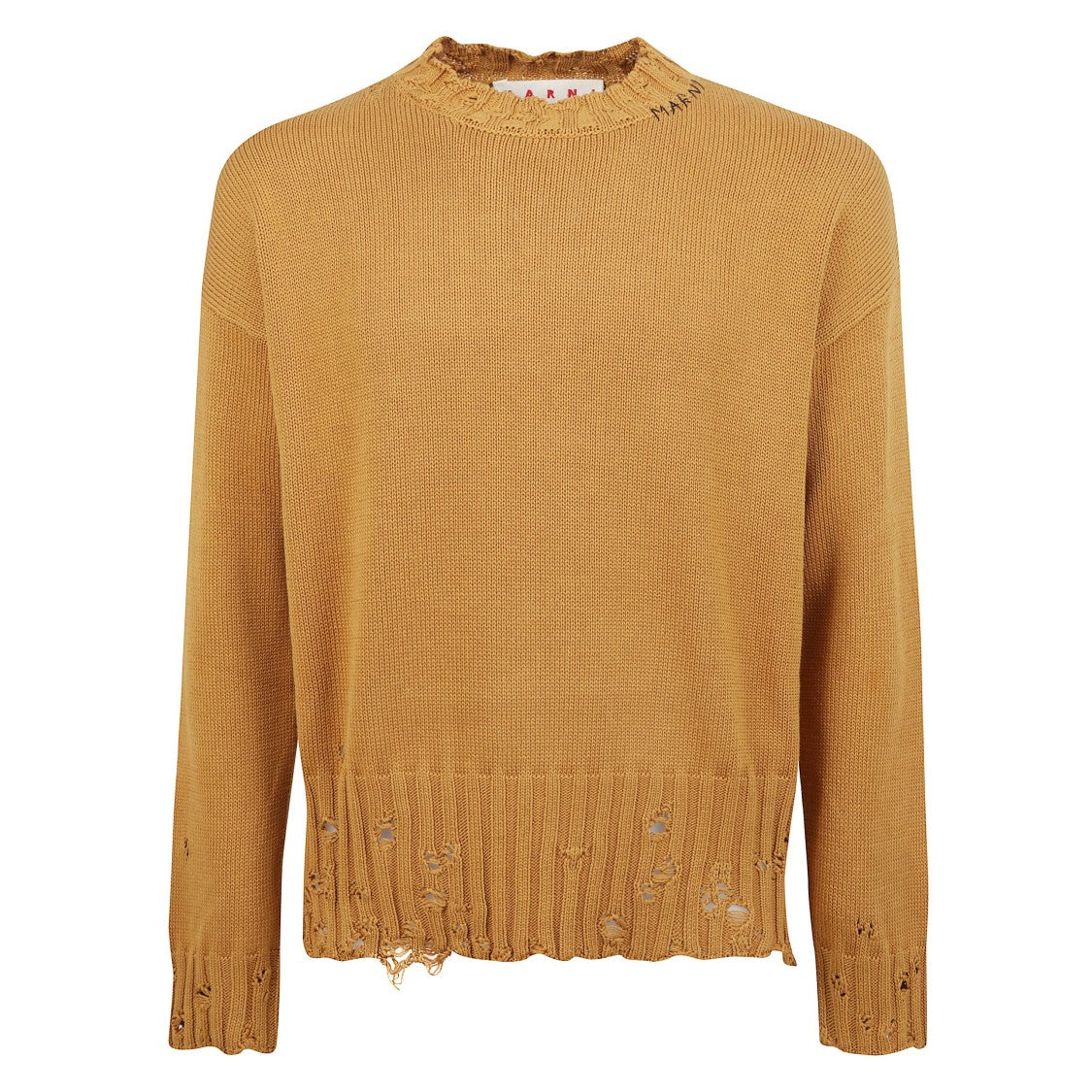 Marni Boxy Fit Crewneck Sweater