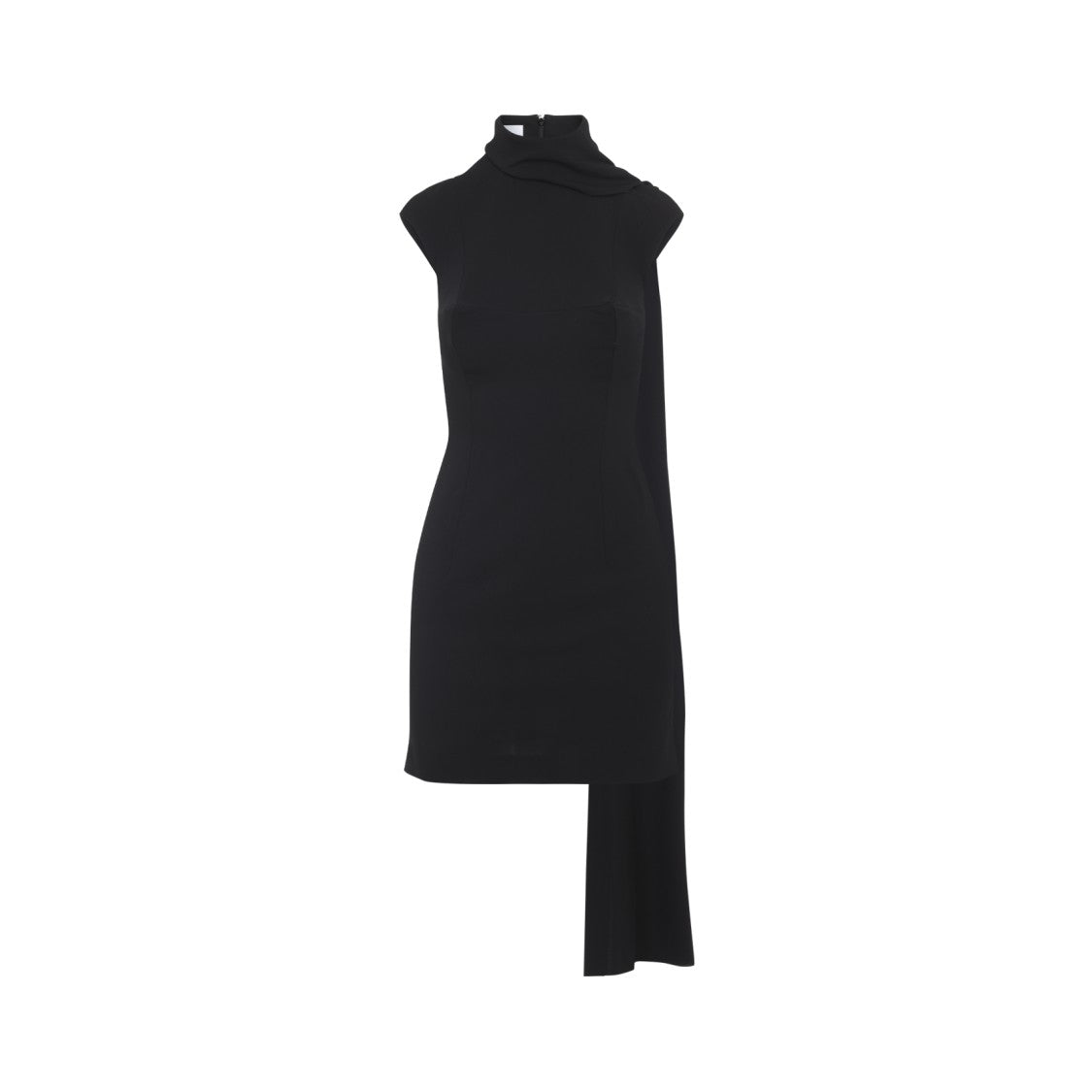 Jean Paul Gaultier Black Jersey Dress With Cups