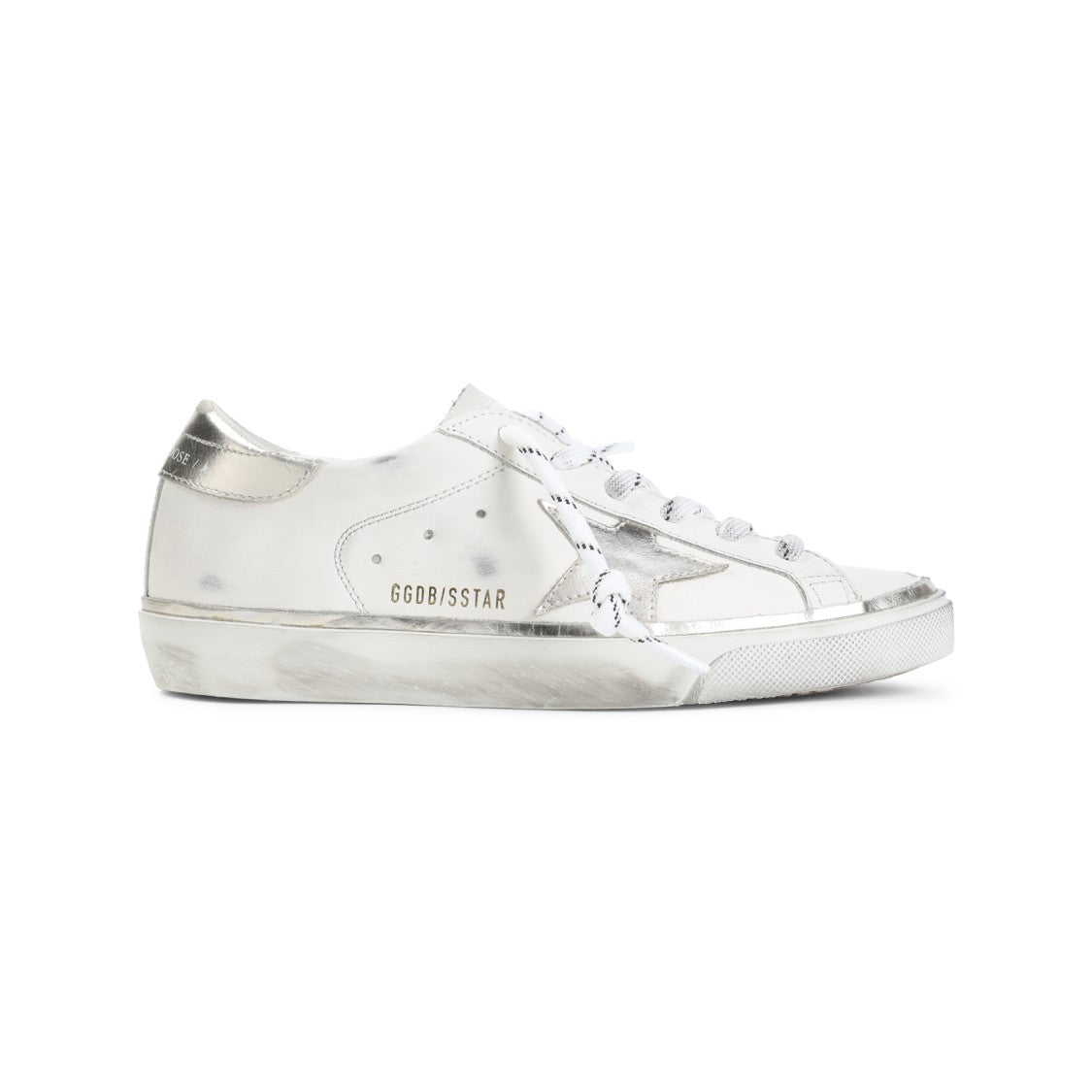 Golden Goose Super Star White Cow Leather Sneakers