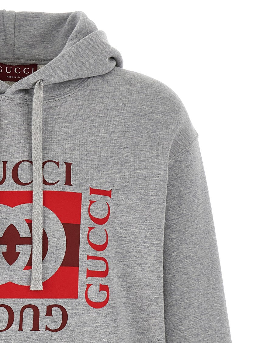 Gucci Cross Gg' Print Hoodie
