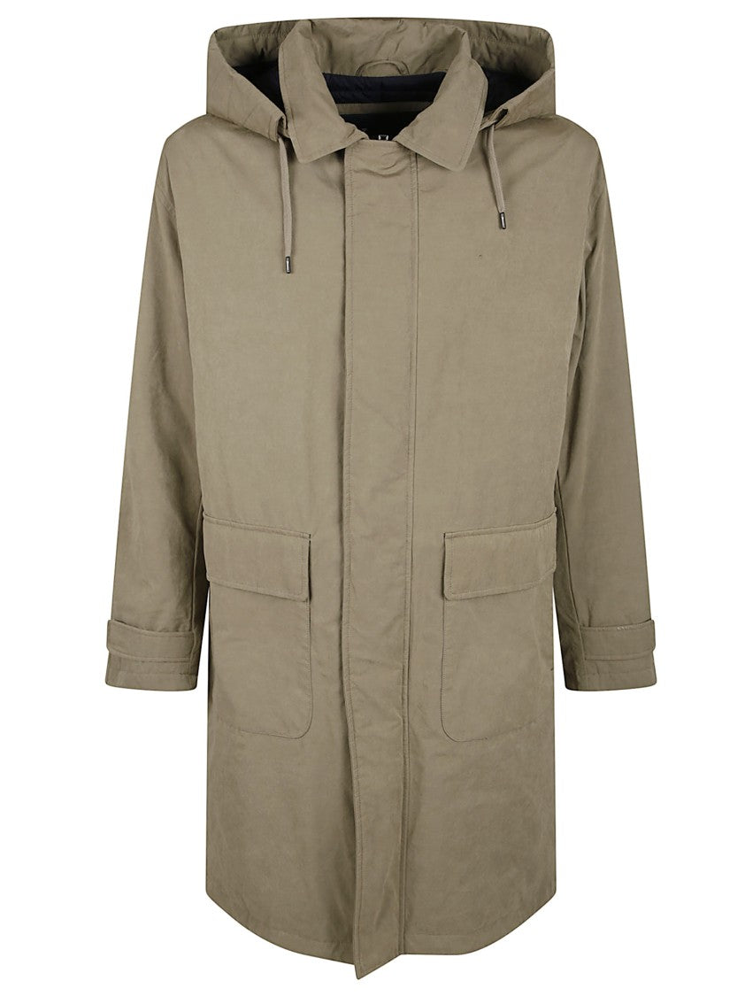 Herno Lightweight Matte Finish Jacket With Adjustable Cuffs