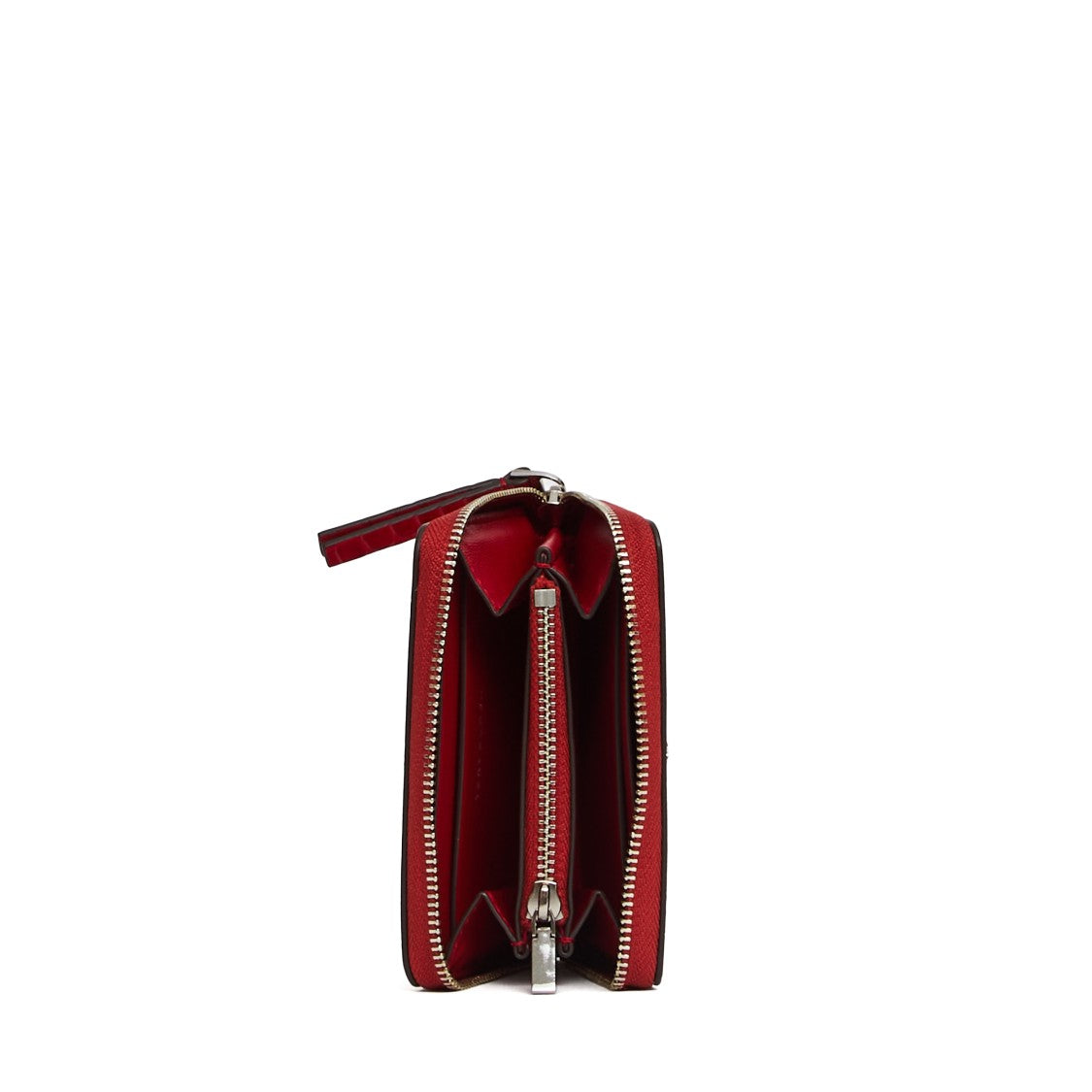 Tory Burch Portafoglio Piccolo Con Zip Kira Effetto Coccodrillo