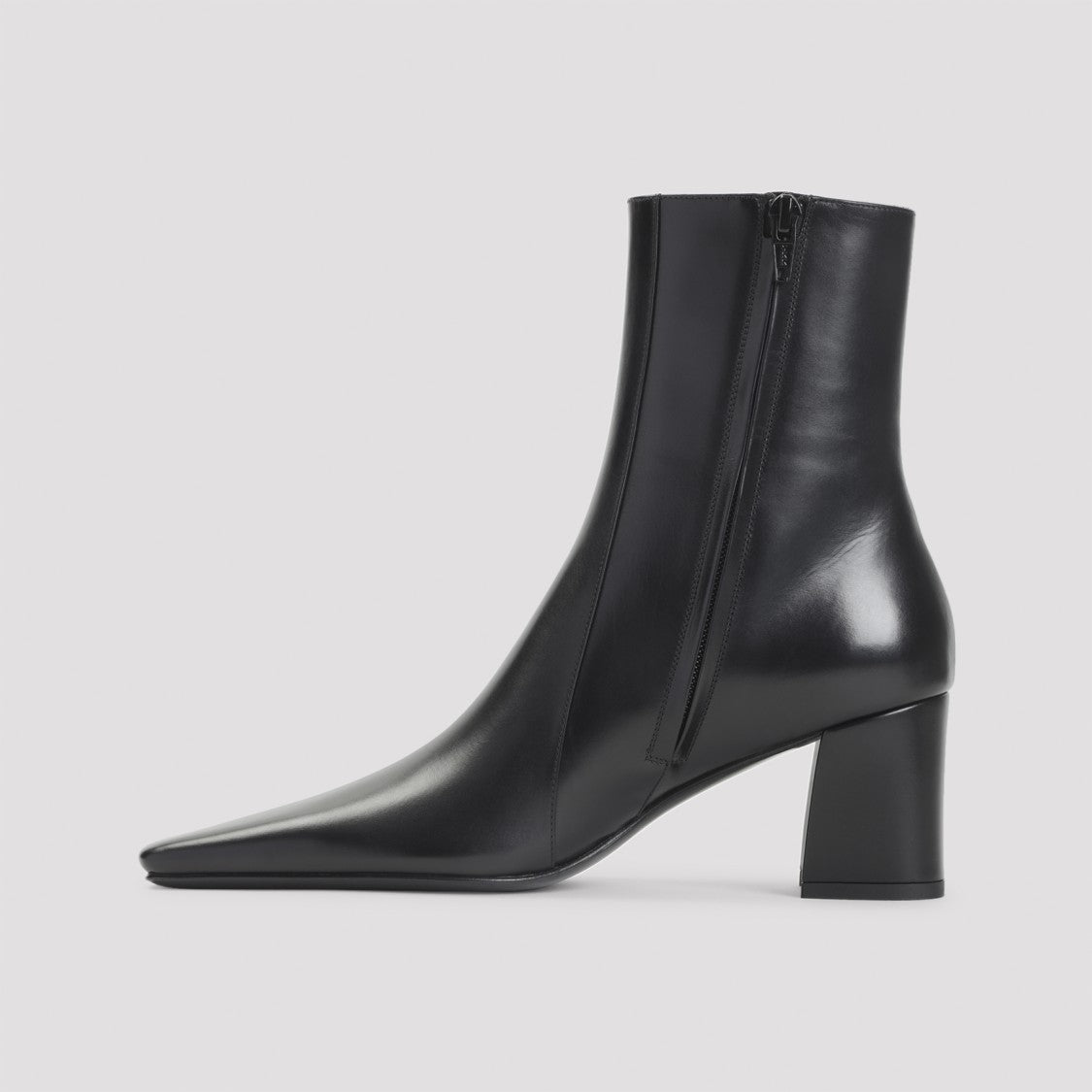 Saint Laurent Rainer Black Calf Leather Boots