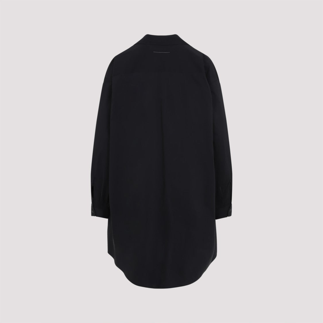 Mm6 By Maison Margiela Black Cotton Dress