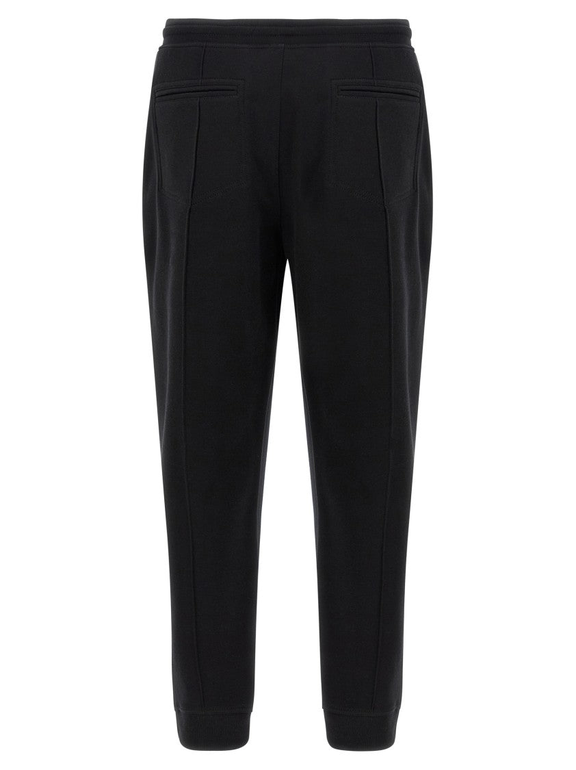 Brunello Cucinelli Crête Detail Joggers In Soft Double Cotton