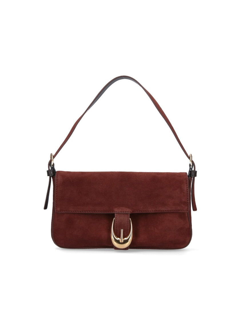 Staud "Harlow" Shoulder Bag – Brown