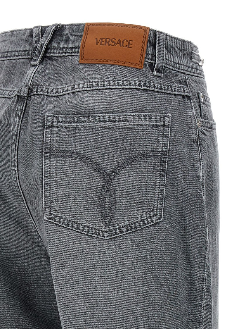 Versace Medusa '95' Boyfriend Jeans