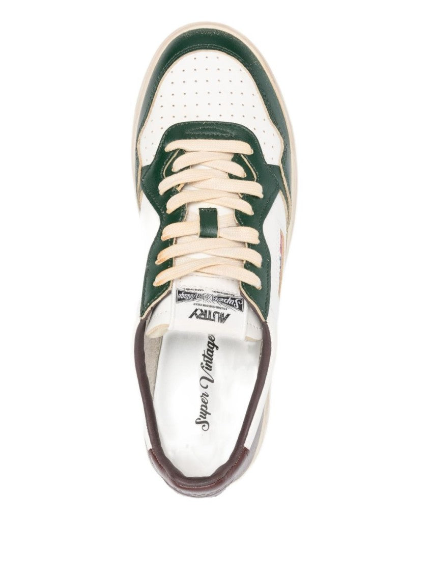 Autry Leather And Synthetic Low-Top Sneakers