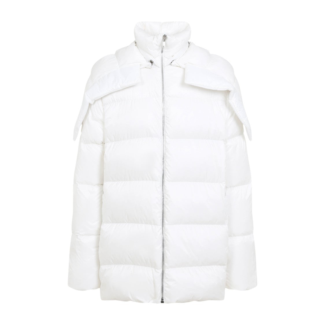 Moncler X Rick Owens Puffy Feather Down Jacket With High Collar