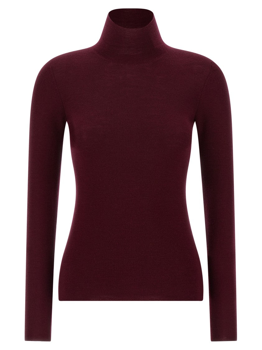 Etro Slim Fit High Neck Wool Sweater