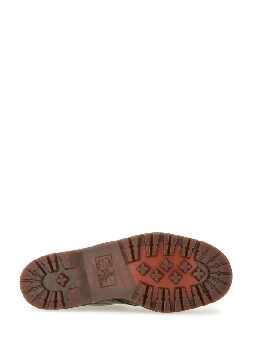 Dr. Martens Moccasin-Style Lowell Shoes With Contrast Stitching