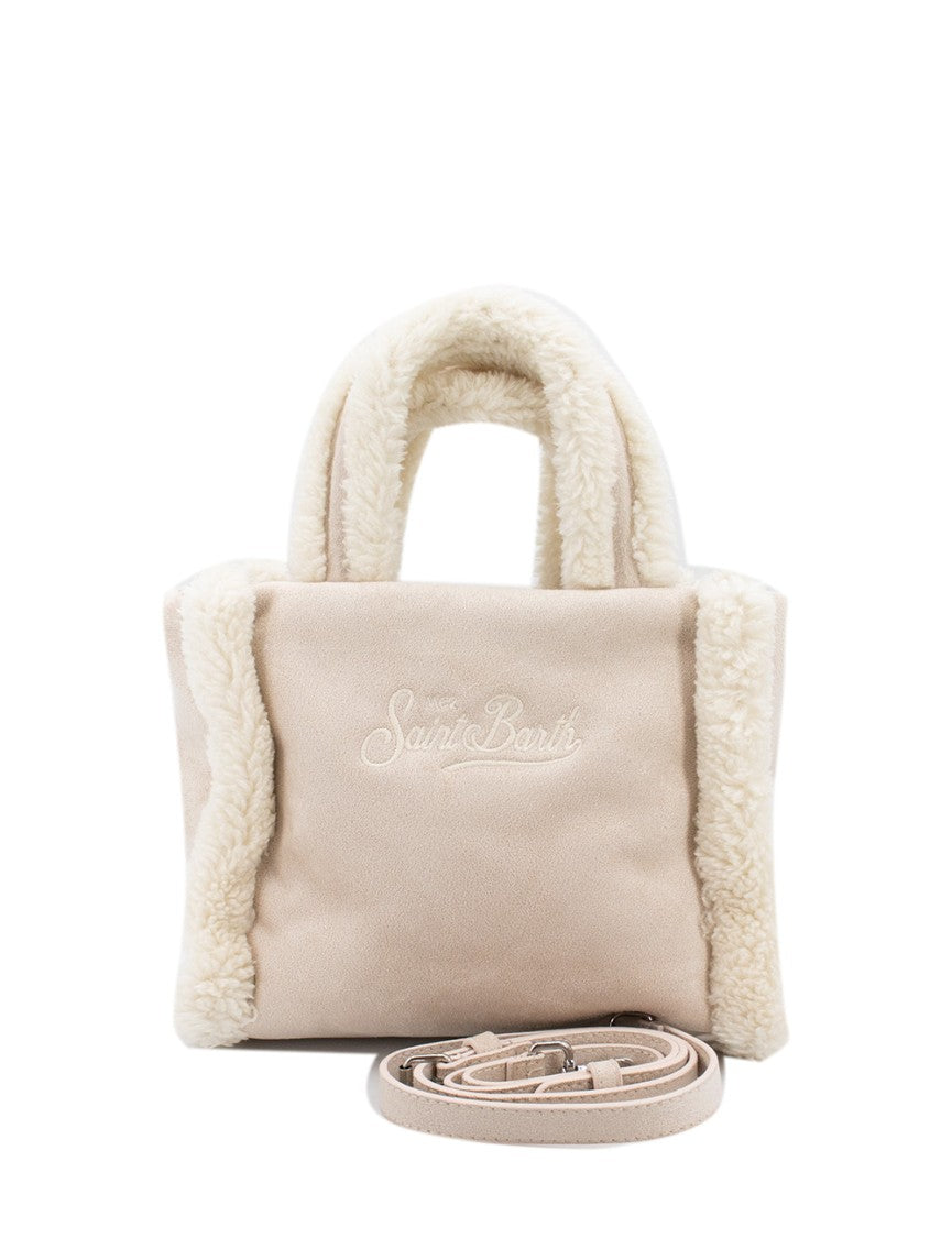 Mc2 Saint Barth Soft Plush Handbag With Cozy Handles