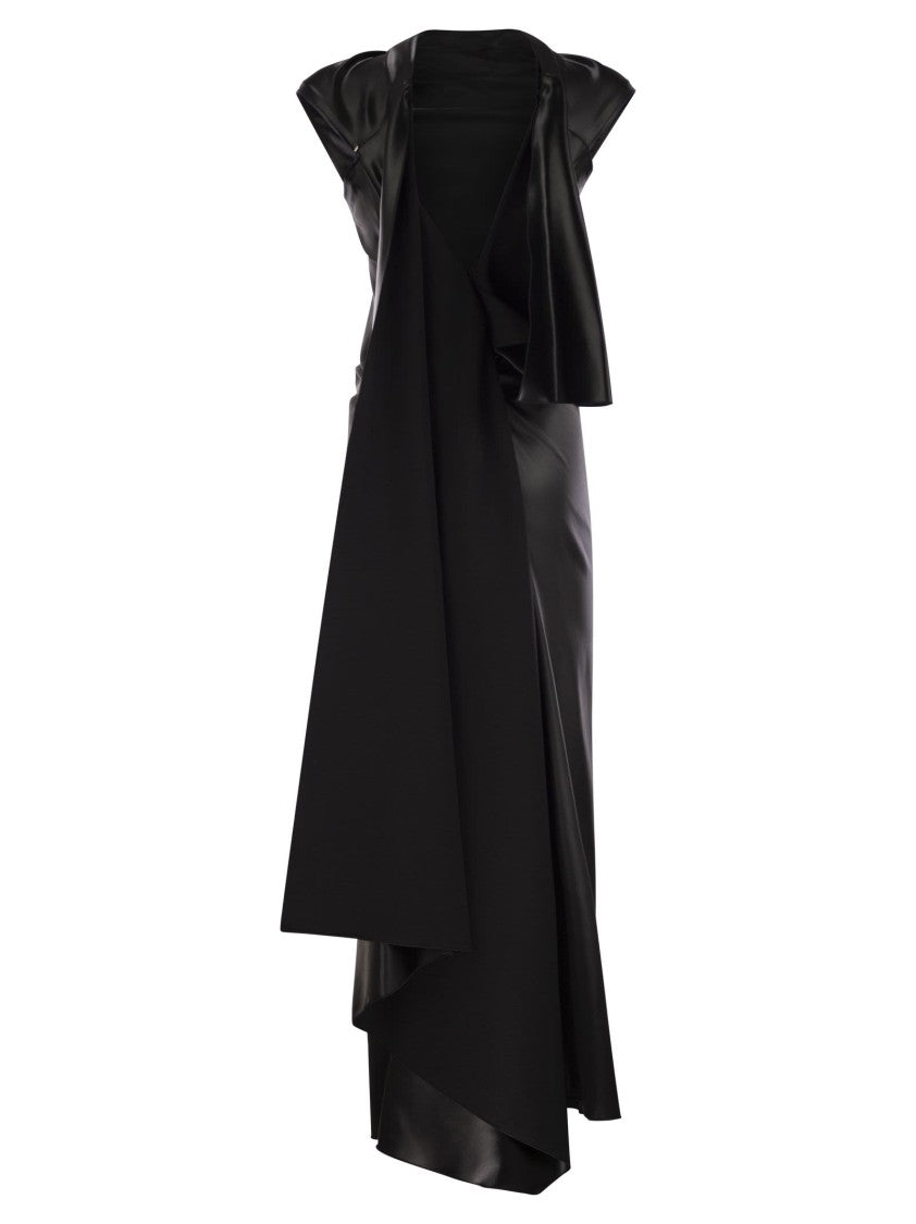 Sportmax Abadan1234 - Fitted Dress With Draping